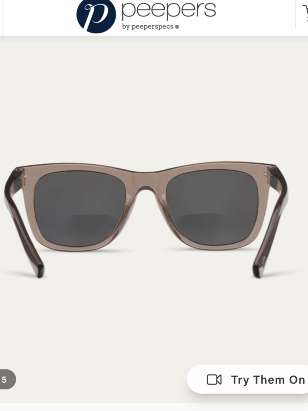 Peepers Harbor best selling style Women's Sunglasses -warm gray - Picture 7 of 10
